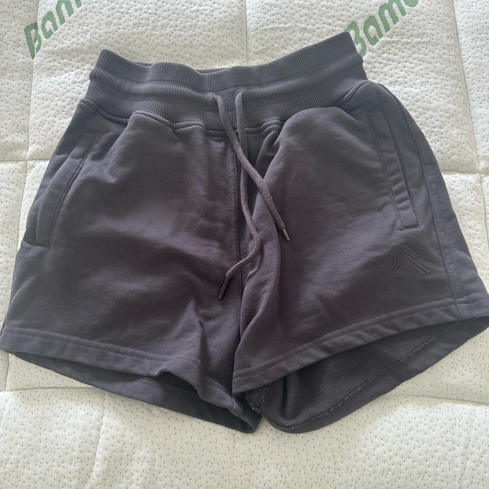 Oner active high waisted lounge shorts grey